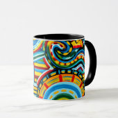 Farbige Tassendesign Tasse (VorderseiteRechts)
