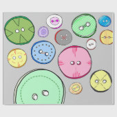 Farbige Tasten Geschenkpapier (Flach)