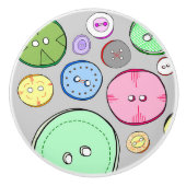 Farbige Tasten Keramikknauf (Vorderseite)