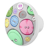 Farbige Tasten Keramikknauf (Rechts)