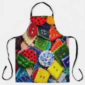 Farbige Tasten Schürze (Vorderseite)