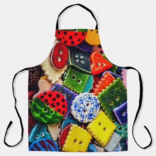 Farbige Tasten Schürze (Vorderseite)