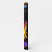 Farbige Tau-Tropfen, abstrakter iPhone 5 Fall Case-Mate iPhone Hülle (Hinten/Links)
