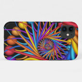 Farbige Tau-Tropfen, abstrakter iPhone 5 Fall Case-Mate iPhone Hülle (Rückseite (Horizontal))