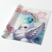 Farbige Taube Geschenkpapier (Ungerollt)