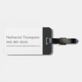 Farbige TAZ™ "Tantrum" Gepäckanhänger (Rückseite horizontal)