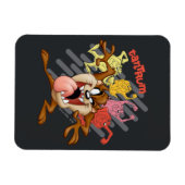 Farbige TAZ™ "Tantrum" Magnet (Horizontal)