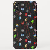 Farbige Telefone, in alten Zeiten Case-Mate iPhone Hülle (Rückseite)