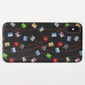 Farbige Telefone, in alten Zeiten Case-Mate iPhone Hülle (Rückseite (Horizontal))