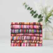 Farbige Teppiche Postkarte (Stehend Vorderseite)