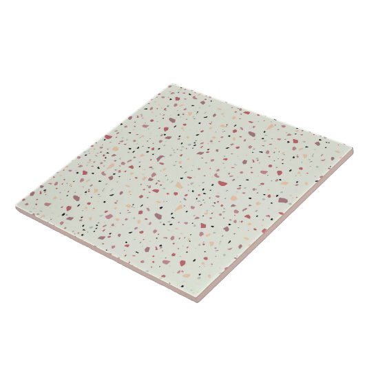 Farbige Terrazzo-Keramik Fliese (Seite)