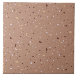 Farbige Terrazzo-Keramik Fliese