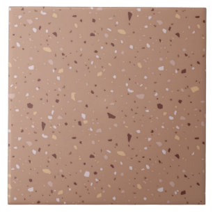 Farbige Terrazzo-Keramik Fliese