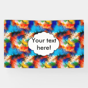 Farbige Textur Banner