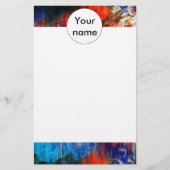 Farbige Textur Briefpapier (Vorderseite)