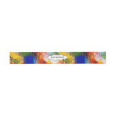 Farbige Textur Einladungsbanderole (Flach)