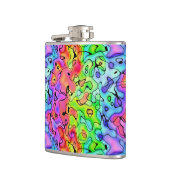 Farbige Textur Flachmann (Links)