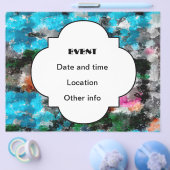 Farbige Textur Flyer (Einzeln)