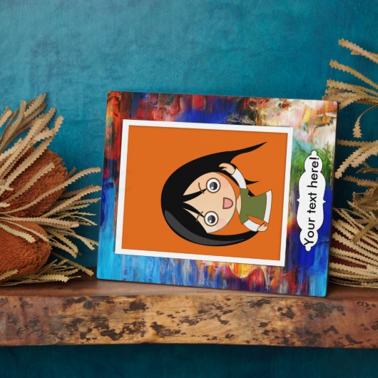 Farbige Textur Fotoplatte (Seite)