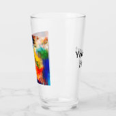 Farbige Textur Glas (Links)