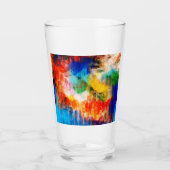 Farbige Textur Glas (Vorderseite)