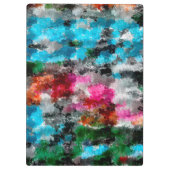 Farbige Textur Klemmbrett (Rückseite)