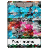 Farbige Textur Klemmbrett (Vorderseite)