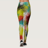 Farbige Textur Leggings (Rückseite)