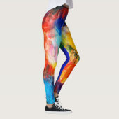 Farbige Textur Leggings (Rechts)