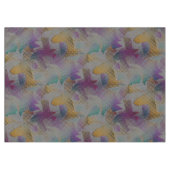 Farbige Textur mit Flecken, kleine geometrische Fo Tischdecke (Vorderseite (Horizontal))