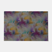 Farbige Textur mit kleinen chaotischen geometrisch Fußmatte (Vorderseite)