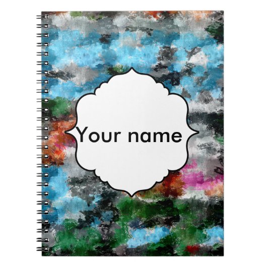 Farbige Textur Notizblock (Vorderseite)