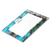 Farbige Textur Notizblock (angewinkelt)