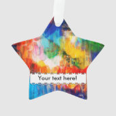 Farbige Textur Ornament (Rückseite)