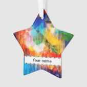 Farbige Textur Ornament (Vorderseite)