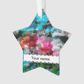 Farbige Textur Ornament (Vorderseite)