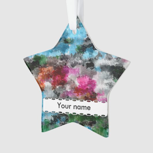 Farbige Textur Ornament (Vorderseite)