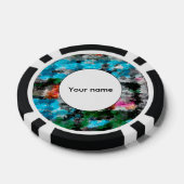 Farbige Textur Pokerchips (Einzeln)