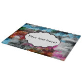 Farbige Textur Schneidebrett (Ecke)