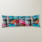 Farbige Textur Seitenschläferkissen (Rückseite)