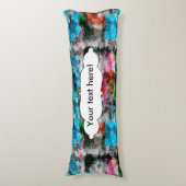 Farbige Textur Seitenschläferkissen (Vorderseite Vertikal)