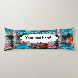 Farbige Textur Seitenschläferkissen