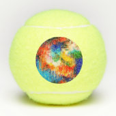 Farbige Textur Tennisbälle (Vorderseite)