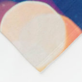 Farbige Textur, verschwommenes Hintergrundbild, Ku Fleecedecke (Ecke)
