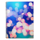 Farbige Textur, verschwommenes Hintergrundbild, Ku Notizblock (Vorderseite)