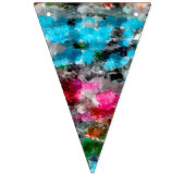 Farbige Textur Wimpelkette (Erste Fahne)