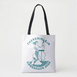 Farbige Theremin-Lagerkunst auf Dänisch Tasche