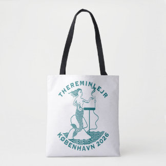 Farbige Theremin-Lagerkunst auf Dänisch Tasche