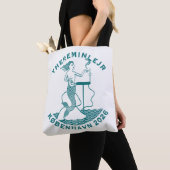 Farbige Theremin-Lagerkunst auf Dänisch Tasche (Von Nahem)