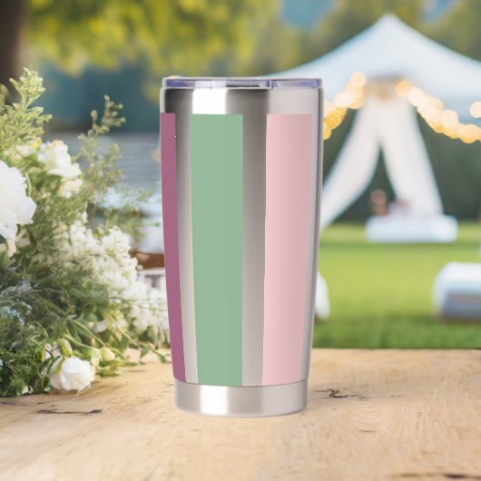 Farbige Thermobecher (Hochzeit (gedreht))